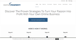 Desktop Screenshot of digitalprosperity.com
